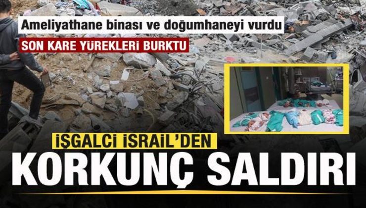 Soykırımcı İsrail Şifa Hastanesi’ni vurdu! Korkunç bilanço açıklandı