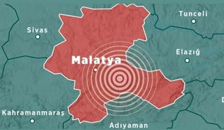 Malatya’nın Doğanşehir ilçesinde 4,3 büyüklüğünde deprem meydana geldi.