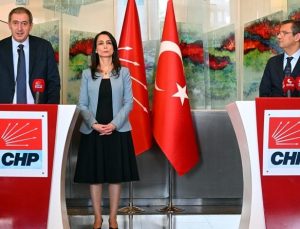 Chp ve terör örgütünün siyasi sözcüsü Dem Parti arasındaki yerel seçim ittifakı