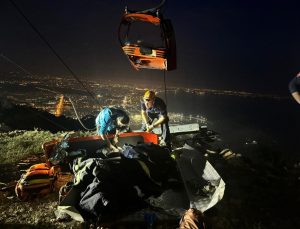 Antalya’da teleferik kazası: 1 ölü, 10 yaralı