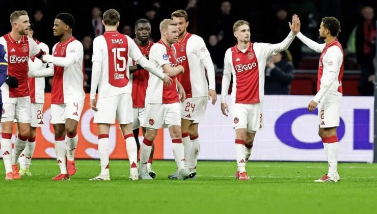 Ajax, Waalwijk’i 2-1 ile geçti! Zirve avı devam ediyor