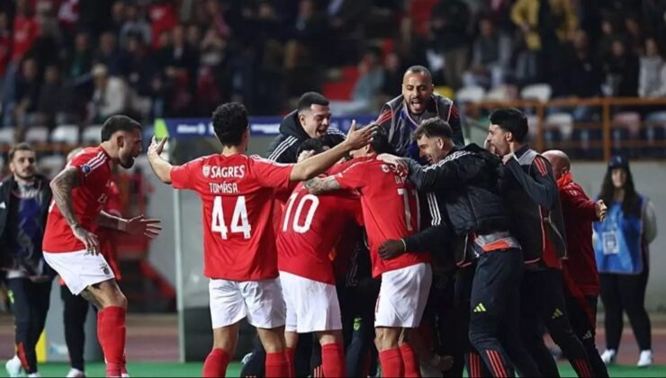 Benfica, Lig Kupası’nı 8. kez kazandı!