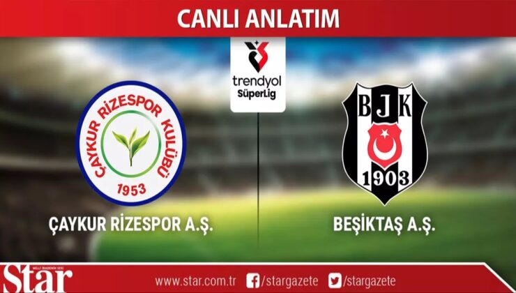 Beşiktaş, Rizespor ile Deplasmanda Galibiyet Peşinde!