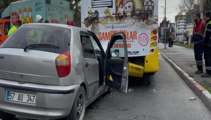 Kaza: İETT Otobüsüne Arkadan Çarpıldı!