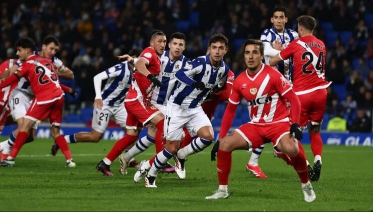 Real Sociedad Kral Kupası’nda Rayo’yu eledi!