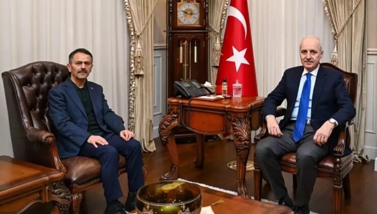 Kurtulmuş’tan Vali Aktaş’a Ziyaret ve Başarı Dileği