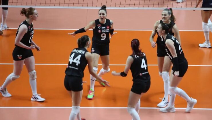 THY Voleybol Takımı, CEV Kupası’nda 3-0 galip!