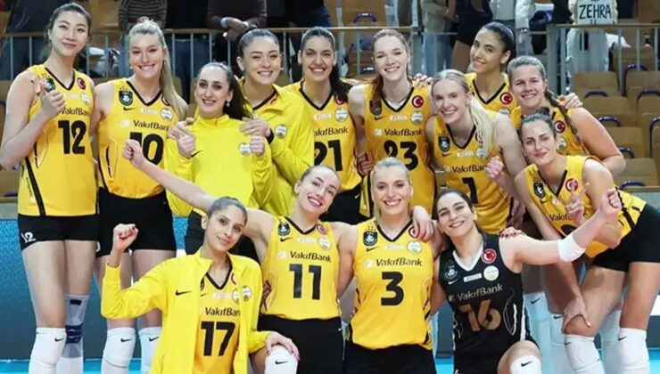 VakıfBank’tan Slovenya’ya 3-0’lık zafer!